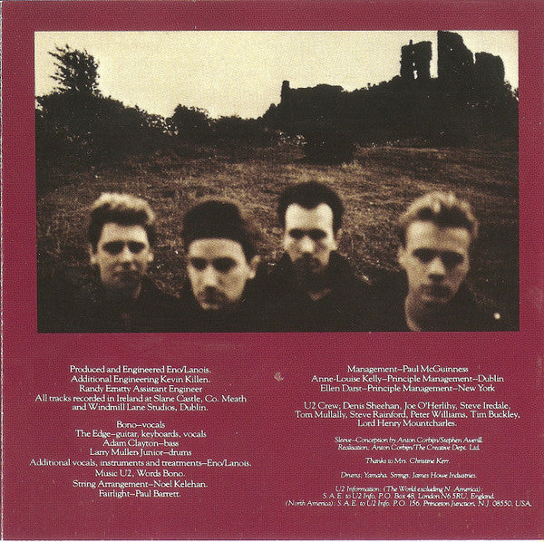 U2 - The Unforgettable Fire (CD) | Near Mint (NM) Near Mint (NM)--
