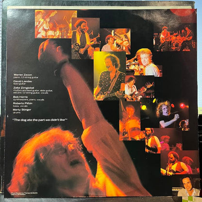 Warren Zevon - Stand In The Fire (VINYL) | Near Mint (NM) Excellent (EX)-