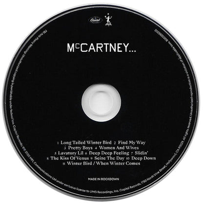 Paul McCartney - McCartney III (CD) | Near Mint (NM) Near Mint (NM)-