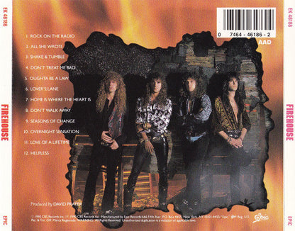 FireHouse (2) - FireHouse (CD) | Near Mint (NM)--
