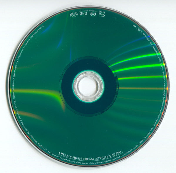 Cream (2) - Fresh Cream *DSD/JAPAN* | Near Mint (NM) Near Mint (NM)--
