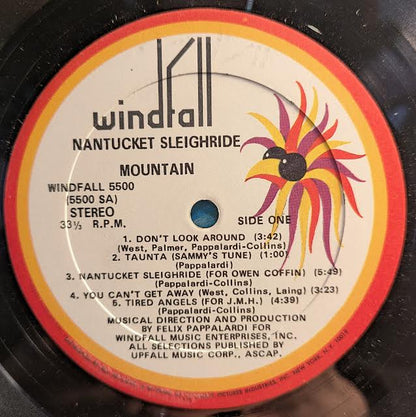 Mountain - Nantucket Sleighride (VINYL) | Near Mint (NM) Excellent+ (EX+)-