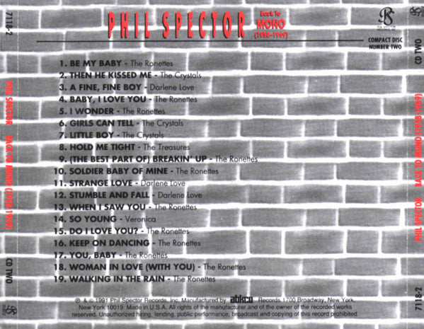 Back To Mono (1958-1969) (3xCD) | Near Mint (NM) Near Mint (NM)--