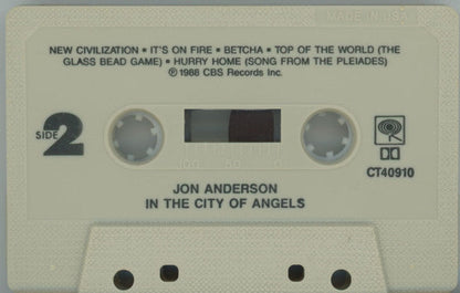 Jon Anderson - In The City Of Angels (CASS) | Near Mint (NM) Near Mint (NM)--