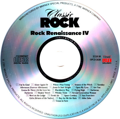 Various - Classic Rock - Rock Renaissance IV *CD* | Near Mint (NM) Near Mint (NM)-