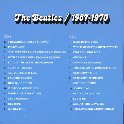 The Beatles - 1967-1970 (2xCD CANADA) | Near Mint (NM) Near Mint (NM)-