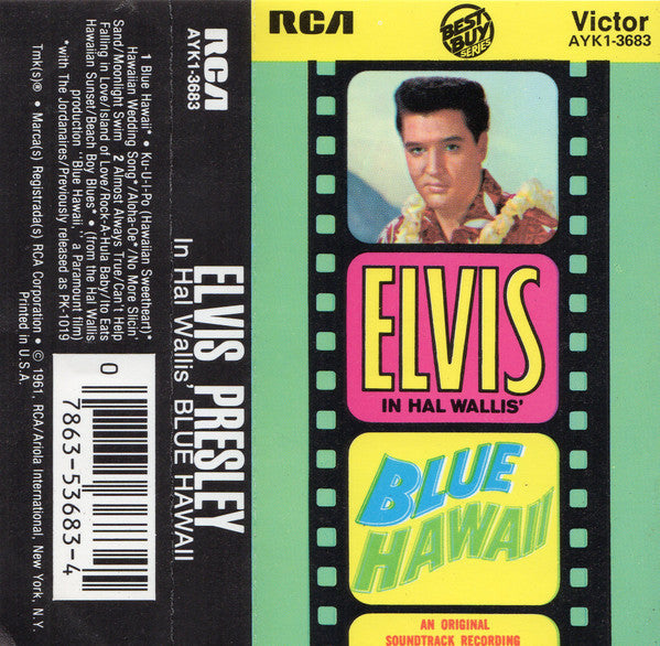 Elvis Presley - Blue Hawaii *CASSETTE* | Near Mint (NM) Near Mint (NM)--