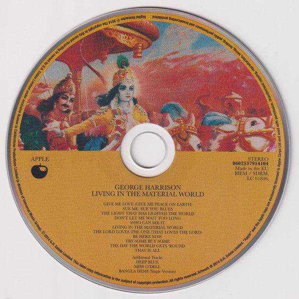 George Harrison - Living In The Material World (CD) | Near Mint (NM) Near Mint (NM)-