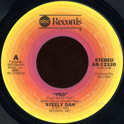 Steely Dan - Peg (7" VINYL) | Near Mint (NM) Near Mint (NM)-