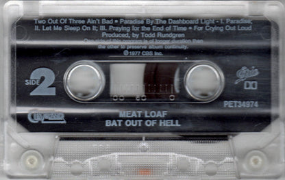 Meat Loaf - Bat Out Of Hell (CASSETTE) | Near Mint (NM) Near Mint (NM)-