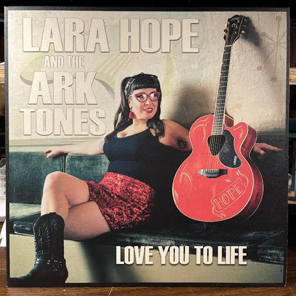 Lara Hope And The Ark-Tones - Love You To Life (TRANSPARENT RED VINYL) | Near Mint (NM or M-)--