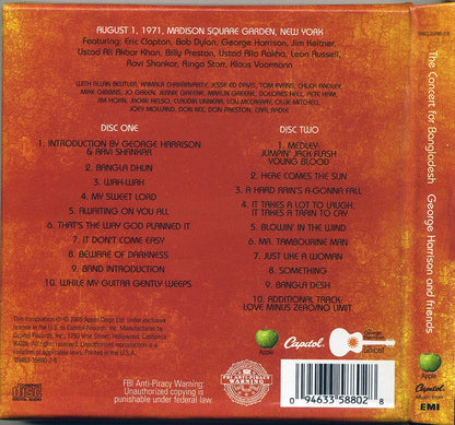 George Harrison - George Harrison And Friends - The Concert For Bangladesh (2xCD BOX) | Near Mint (NM) Near Mint (NM)-