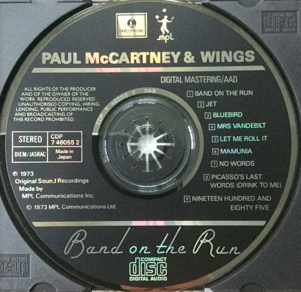 Wings (2) - Band On The Run *CD* | Near Mint (NM) Near Mint (NM)-