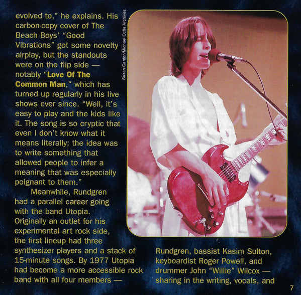 Todd Rundgren - The Very Best Of Todd Rundgren (CD) | Near Mint (NM) Excellent (EX)--