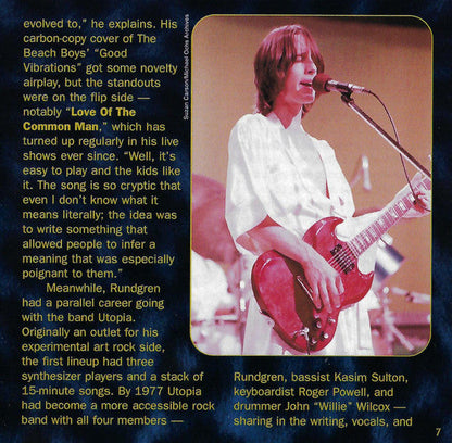 Todd Rundgren - The Very Best Of Todd Rundgren (CD) | Near Mint (NM) Excellent (EX)--