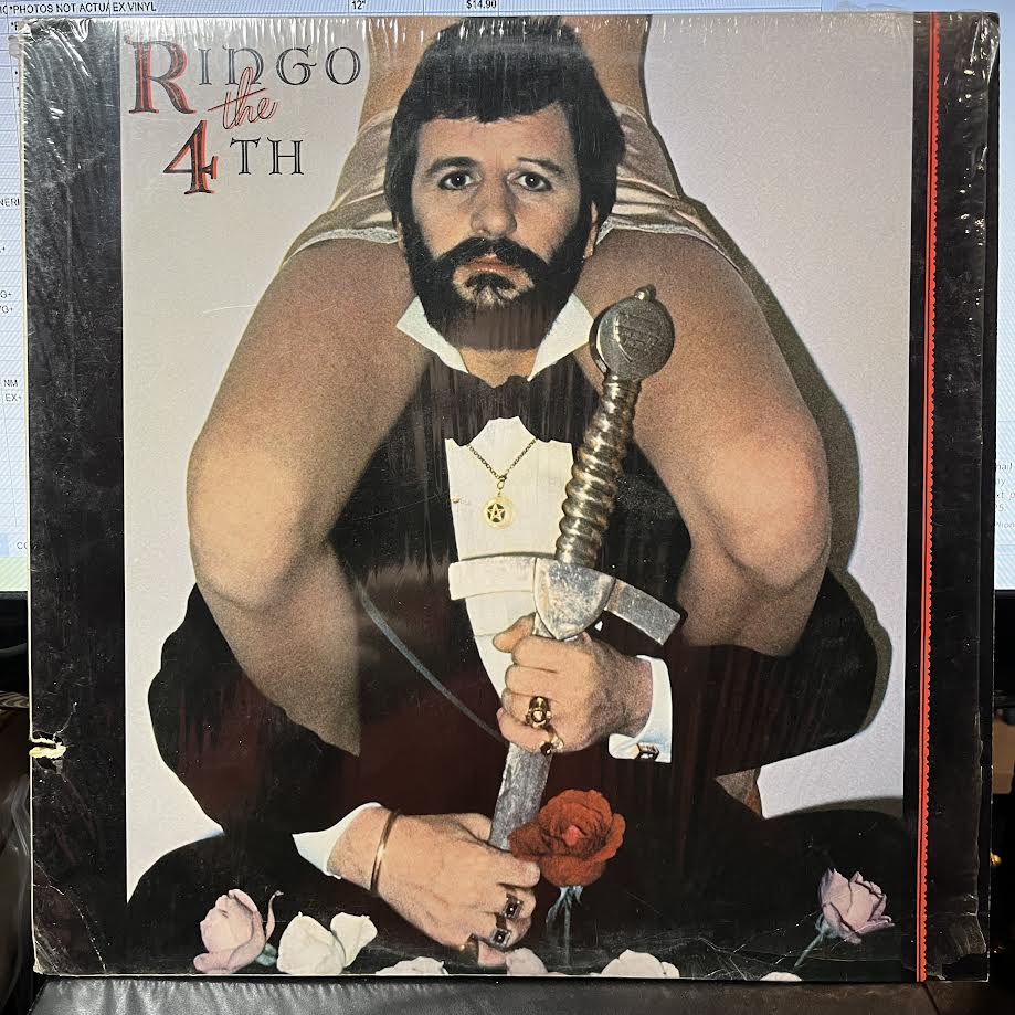 Ringo Starr - Ringo The 4th (VINYL) | Near Mint (NM) Excellent+ (EX+)-
