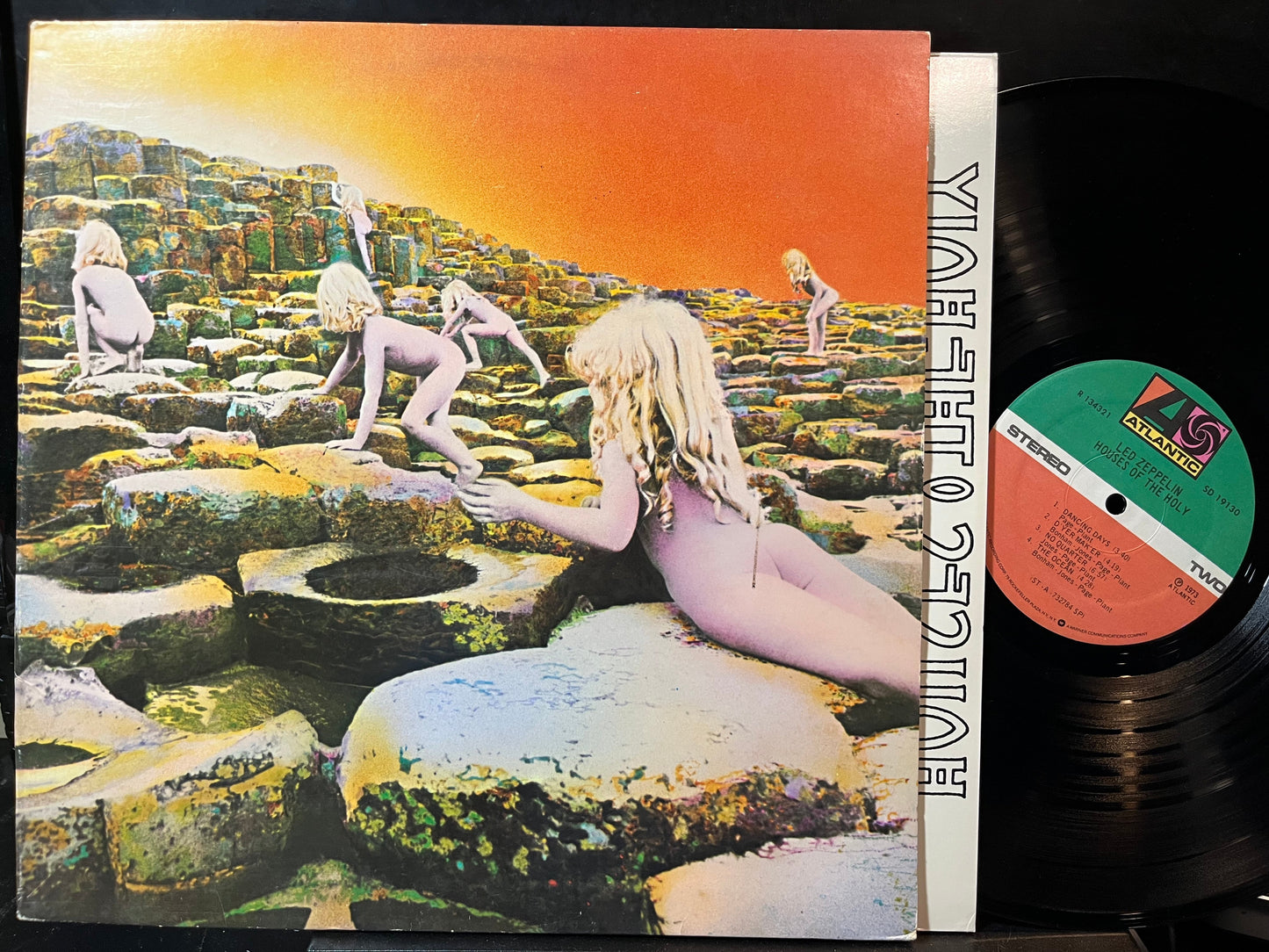 Led Zeppelin - Houses Of The Holy (VINYL LP ATLANTIC R 134321) | USED Mint (M) Near Mint (NM)-