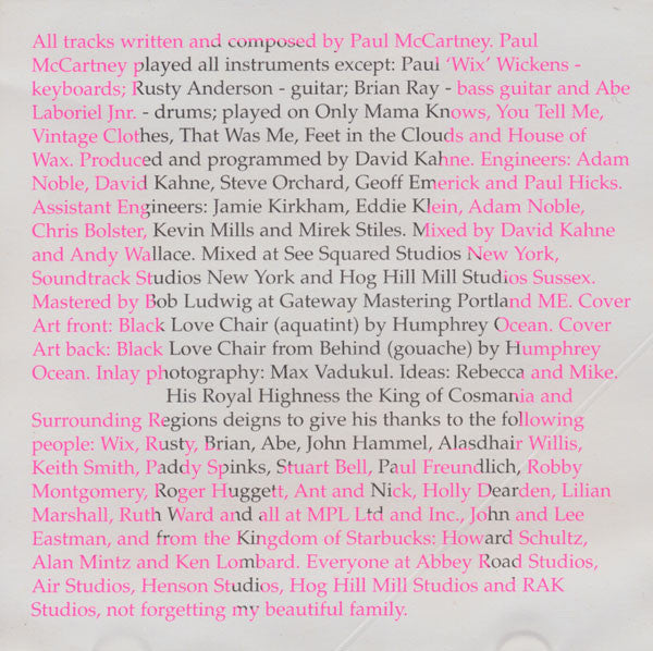 Paul McCartney - Memory Almost Full *CD* | Near Mint (NM) Near Mint (NM)--