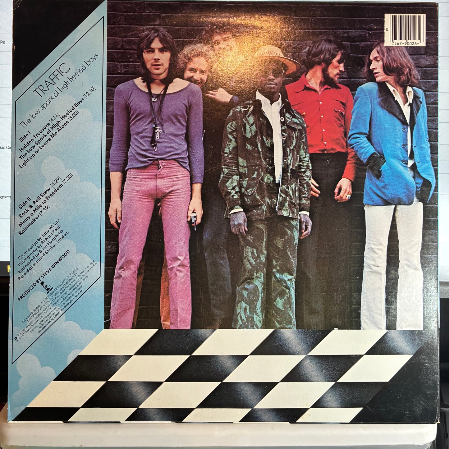 Traffic - The Low Spark Of High Heeled Boys (VINYL) | Near Mint (NM or M-) Excellent (EX)--