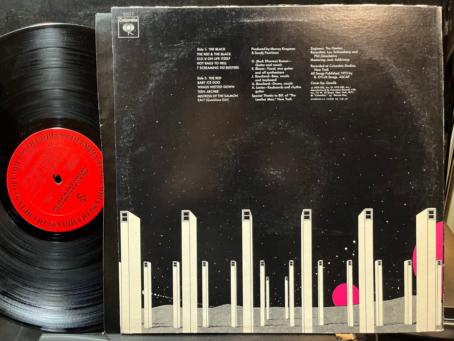 The Blue Öyster Cult - Tyranny And Mutation (VINYL LP COLUMBIA KC 32017 1973) | USED Near Mint (NM or M-) Near Mint- (NM-)--
