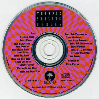 Traffic - Smiling Phases *2XCD* | Near Mint (NM) Near Mint (NM)-