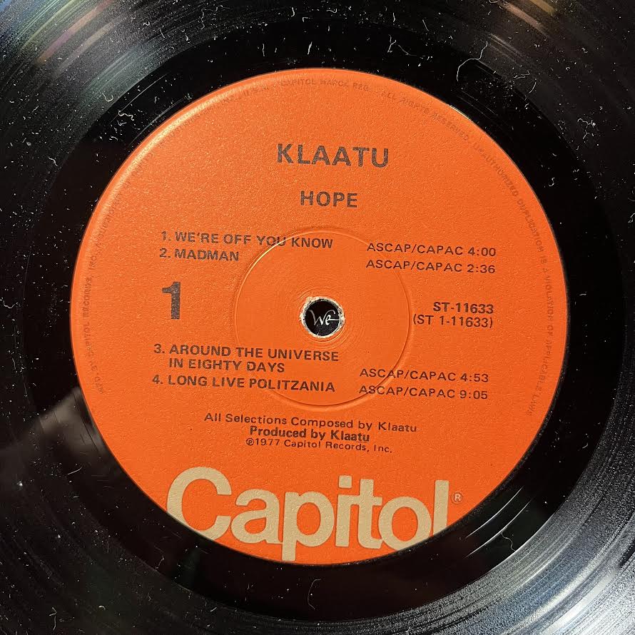 Hope (VINYL) | Near Mint (NM) Near Mint (NM)-