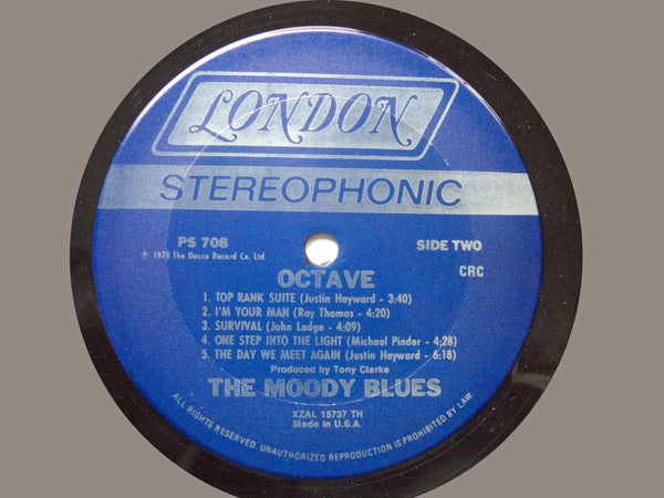 The Moody Blues - Octave (VINYL) | Near Mint (NM) Very Good Plus (VG+)-