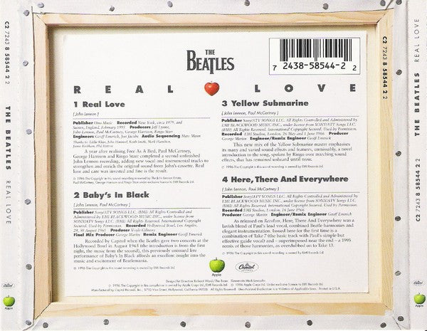 The Beatles - Real Love (CD) | Near Mint (NM) Near Mint (NM)-