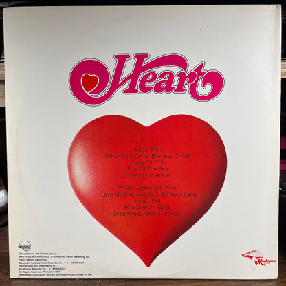 Heart - Dreamboat Annie (VINYL) | Near Mint (NM) Excellent+ (EX+)-