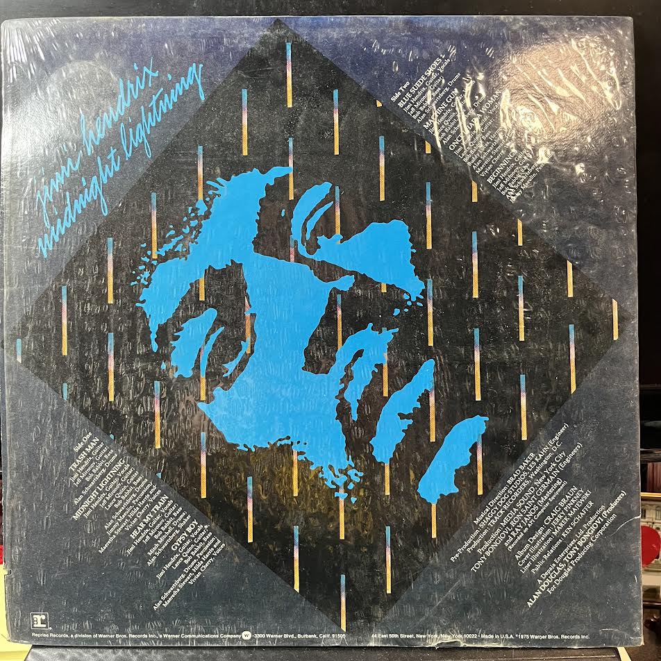 Jimi Hendrix - Midnight Lightning (VINYL) | Near Mint (NM) Excellent+ (EX+)--