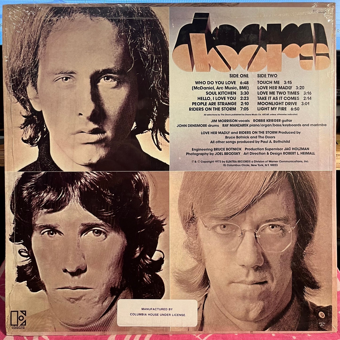 The Doors - The Best Of The Doors *COLUMBIA HOUSE* | Near Mint (NM) Near Mint (NM)-