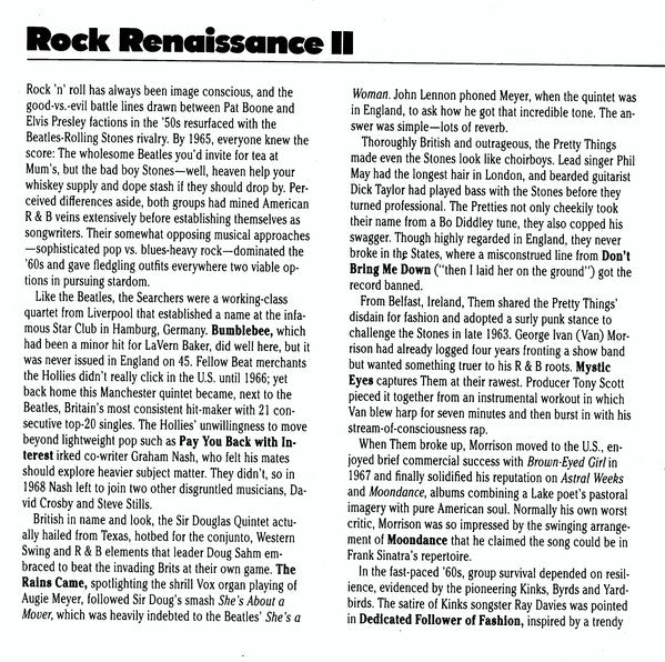 Various - Classic Rock - Rock Renaissance II *CD* | Near Mint (NM) Near Mint (NM)-
