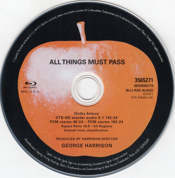 George Harrison - All Things Must Pass (50th Anniversary) (CD BOX SET) | Near Mint (NM) Near Mint (NM)--