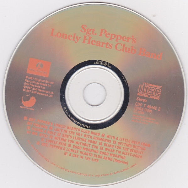 The Beatles - Sgt. Pepper's Lonely Hearts Club Band (CD) | Near Mint (NM) Near Mint (NM)-