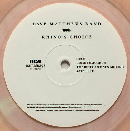 Dave Matthews Band - Rhino's Choice *TARGET/ROSE COLOR* | Near Mint (NM) Near Mint (NM)-
