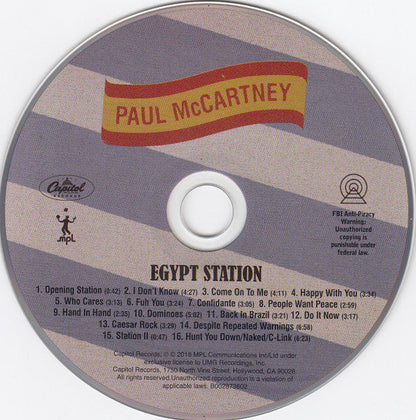 Paul McCartney - Egypt Station (Explorer's Edition) (CD) | Near Mint (NM) Near Mint (NM)-