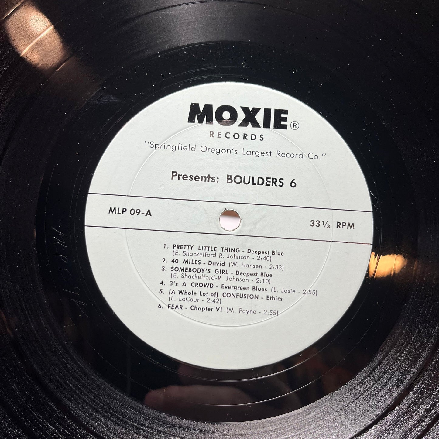 Various - Boulders Vol 6 (13 Boss Cuts) (VINYL) | Near Mint (NM) Very Good Plus (VG+)-