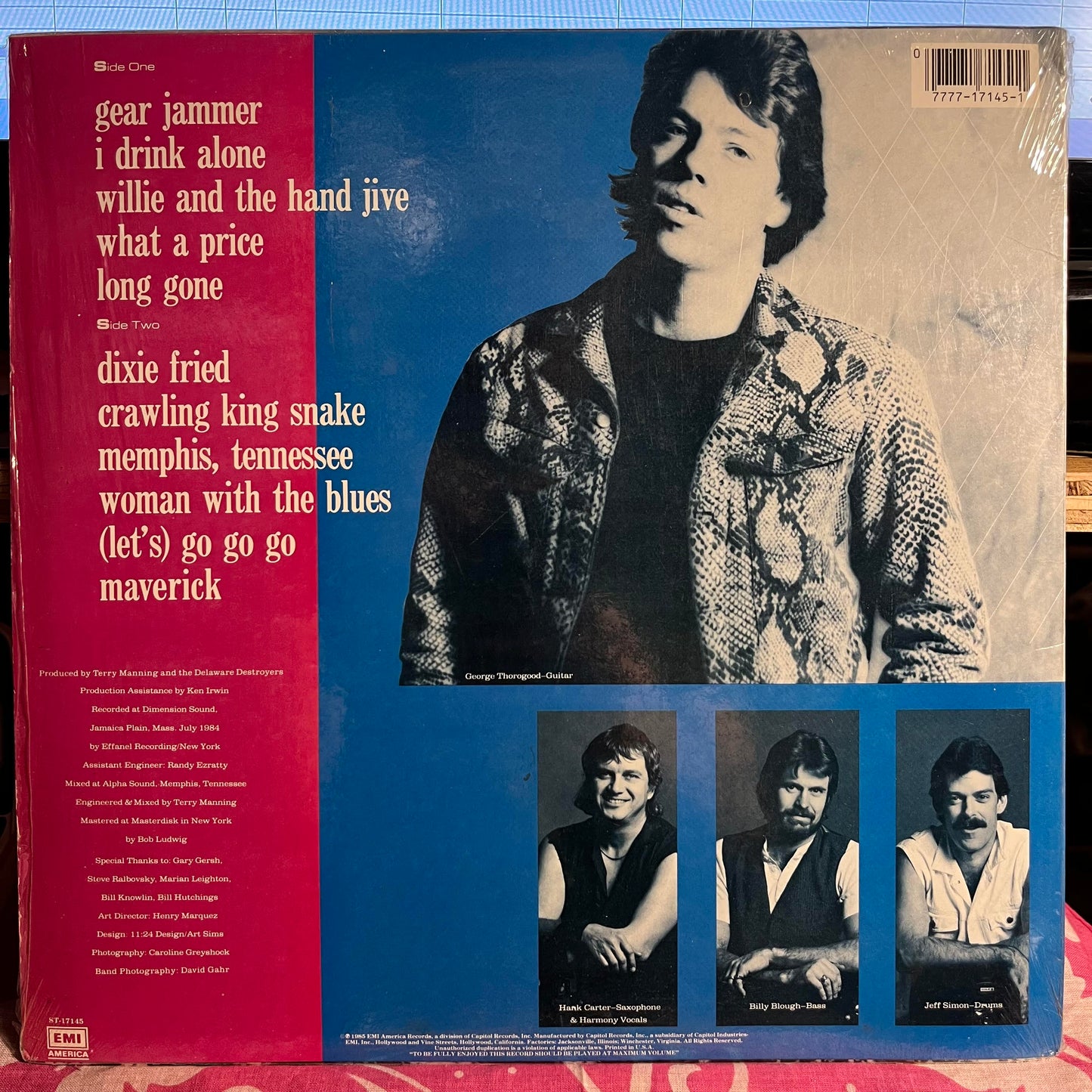 George Thorogood & The Destroyers - Maverick *SHRINK/HYPE* | Near Mint (NM) Near Mint (NM)-