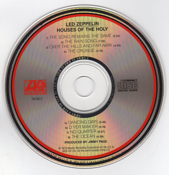Led Zeppelin - Houses Of The Holy (CD) | Near Mint (NM or M-)--