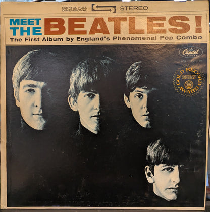 The Beatles - Meet The Beatles! (VINYL)(WINCHESTER REISSUE) | Near Mint (NM) Excellent+ (EX+)-