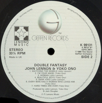 John Lennon & Yoko Ono - Double Fantasy (CD) | Near Mint (NM) Near Mint (NM)--