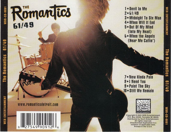 The Romantics - 61/49 (CD) | Near Mint (NM) Near Mint (NM)-
