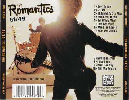 The Romantics - 61/49 (CD) | Near Mint (NM) Near Mint (NM)-