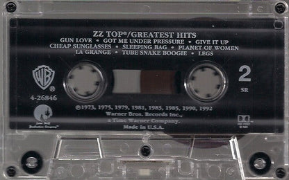 ZZ Top - Greatest Hits (CASSETTE) | Near Mint (NM or M-) Excellent (EX)--
