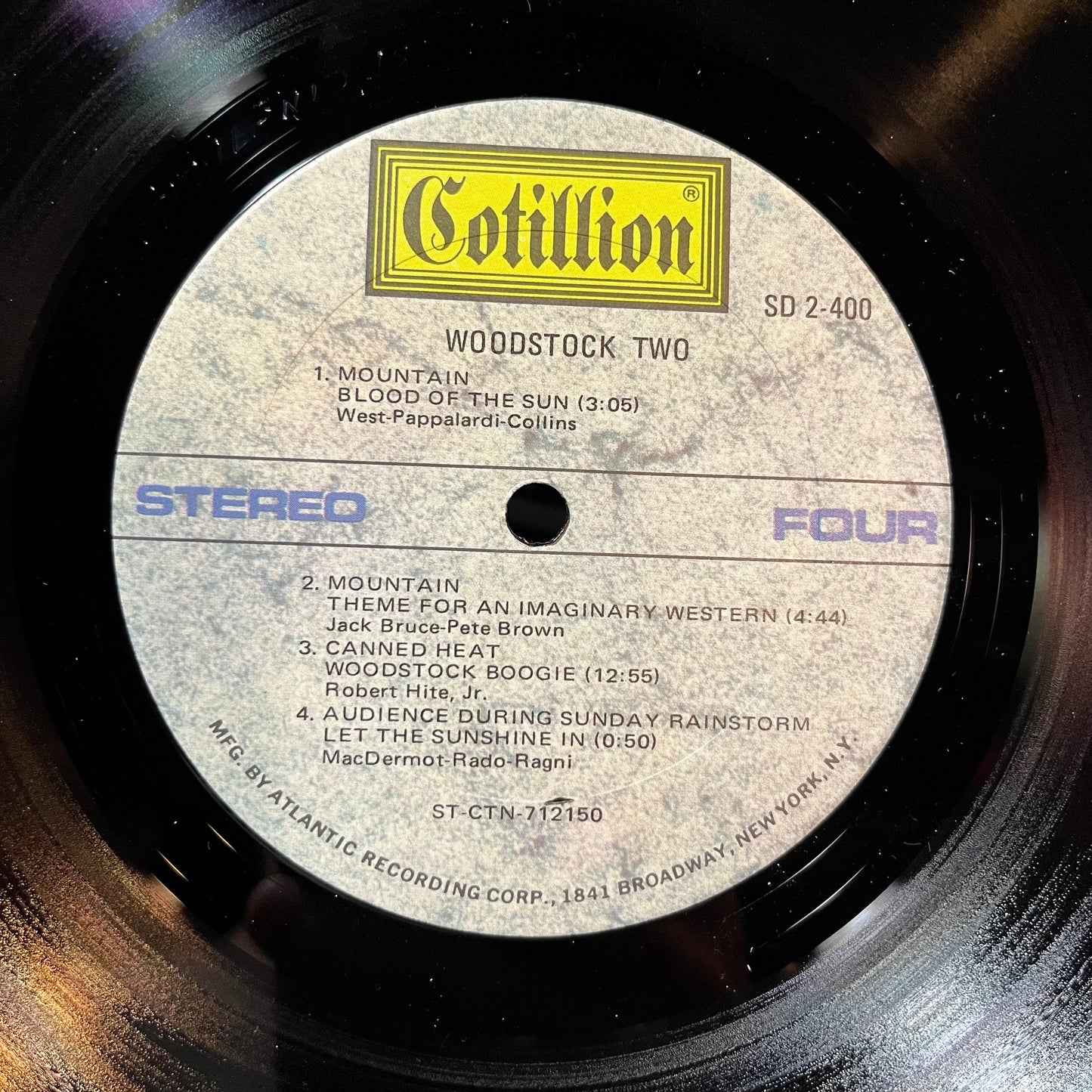 Various - Woodstock Two (VINYL 2xLP COTILLION SD 2-400 1971) | Near Mint (NM or M-) Very Good (VG)--