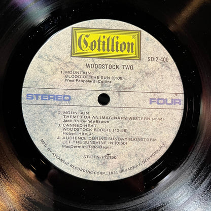 Various - Woodstock Two (VINYL 2xLP COTILLION SD 2-400 1971) | Near Mint (NM or M-) Very Good (VG)--
