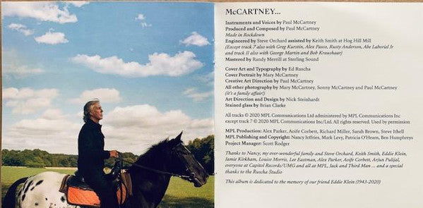 Paul McCartney - McCartney III (CD) | Near Mint (NM) Near Mint (NM)-