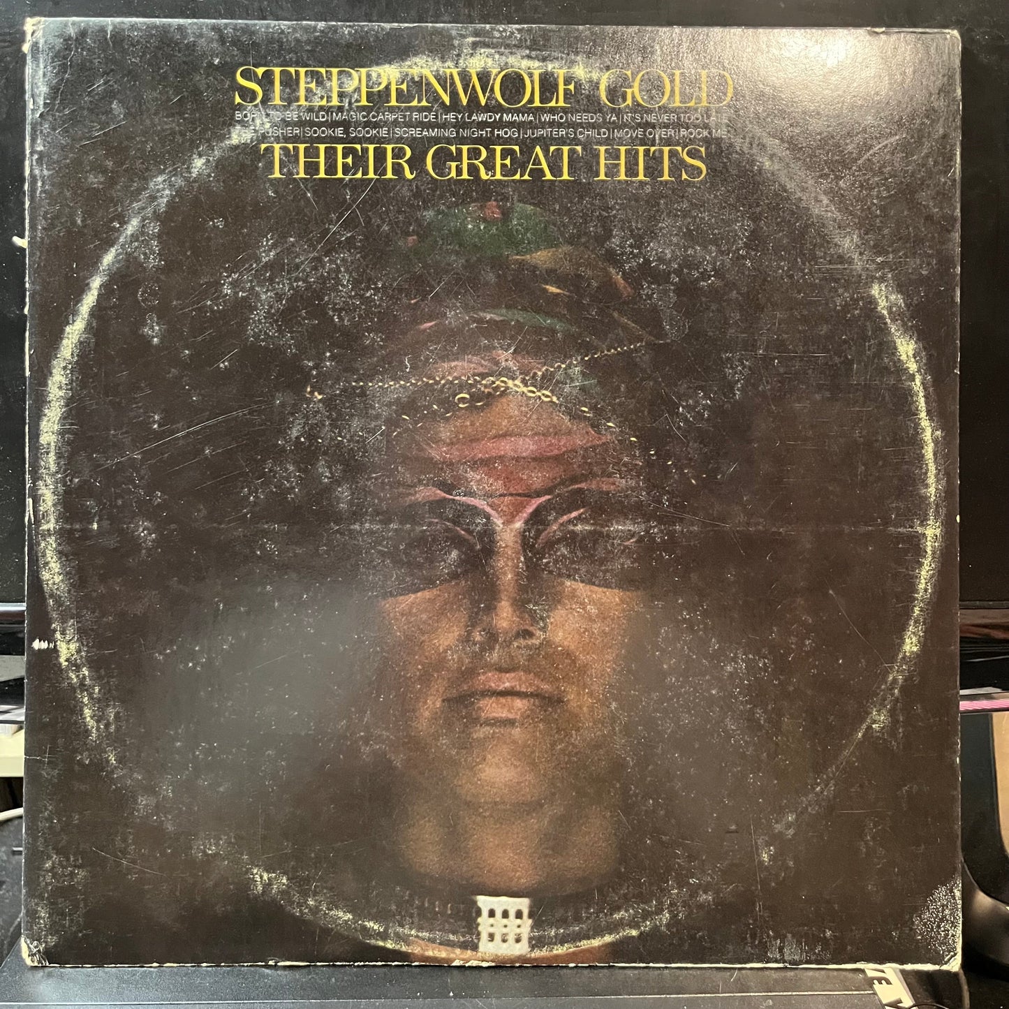 Steppenwolf - Gold (Their Great Hits)(VINYL LP ABC DSX 50099 1972) | USED Near Mint (NM or M-) Very Good (VG)--