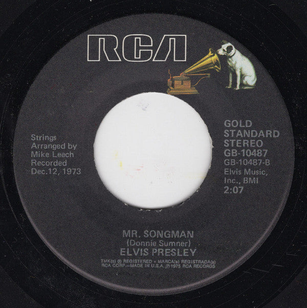 Elvis Presley - T-R-O-U-B-L-E / Mr. Songman | Near Mint (NM) Near Mint (NM)--