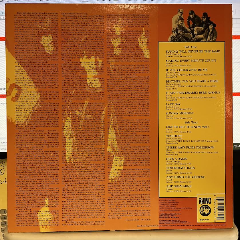 Spanky & Our Gang - The Best Of | Near Mint (NM) Excellent+ (EX+)-